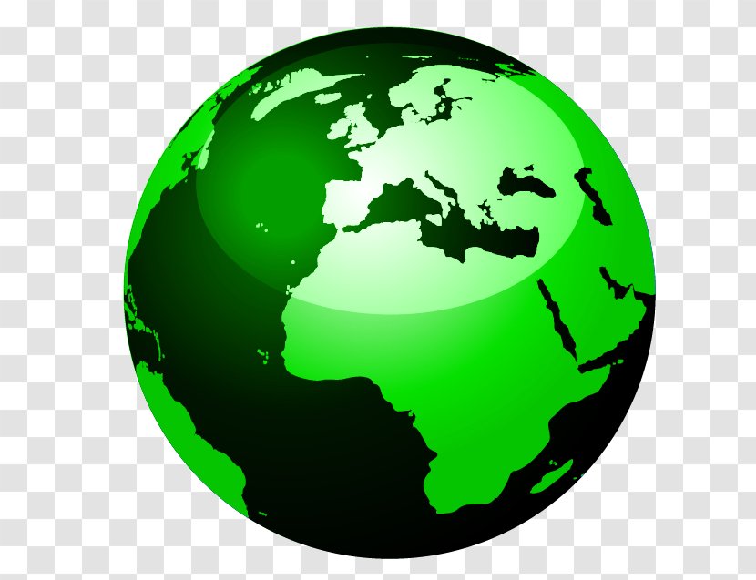 World Map Globe Microsoft PowerPoint - Sphere - Green Earth Transparent PNG