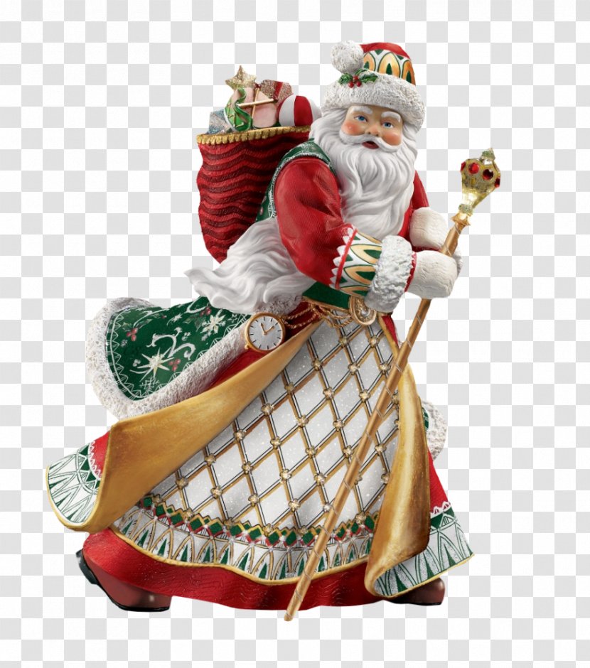Santa Claus Mrs. Ded Moroz Christmas Day Snegurochka - Figurine Transparent PNG