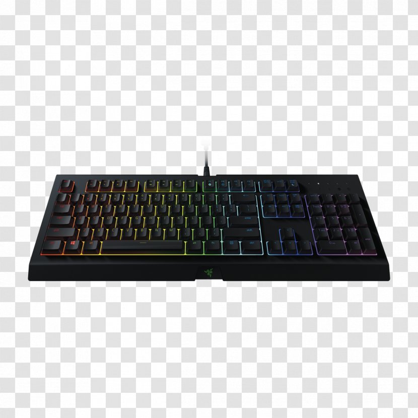 Computer Keyboard Razer BlackWidow Chroma V2 Gaming Keypad Ornata - Tager Transparent PNG
