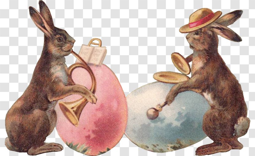 Easter Bunny Domestic Rabbit Victorian Era Hare - Fairy Transparent PNG