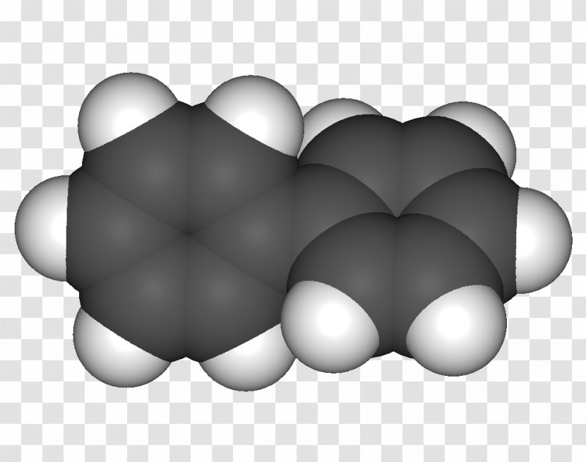 Biphenyl Molecule Chemistry Aromatic Hydrocarbon Phenyl Group - Cartoon - Pressure Transparent PNG