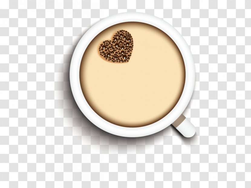White Coffee Cappuccino Latte Espresso - Illustration Milk Vector Material Transparent PNG