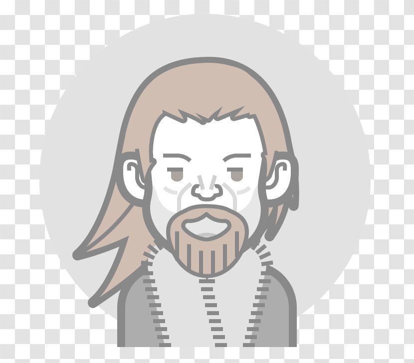 Moustache Cheek Jaw Nose Beard - Mouth Transparent PNG