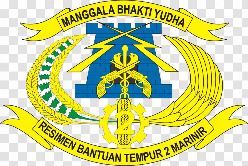 Indonesian Marine Corps Logo Marines Image - Badge - Bhakti Vector Transparent PNG