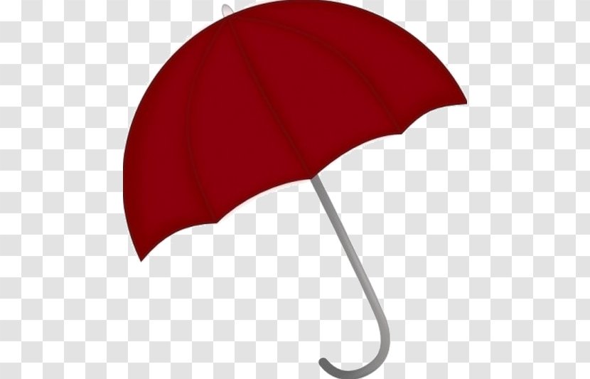 Umbrella Rain Drawing Clip Art - Red Transparent PNG