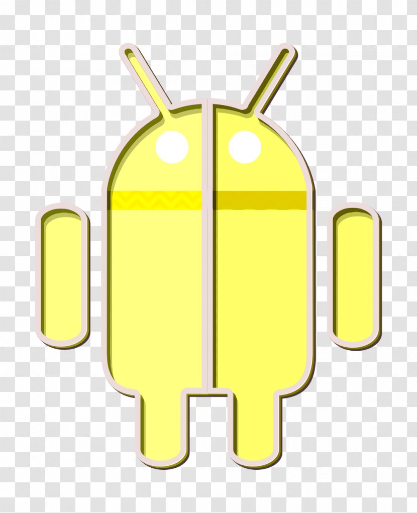Androi Icon - Logo Yellow Transparent PNG