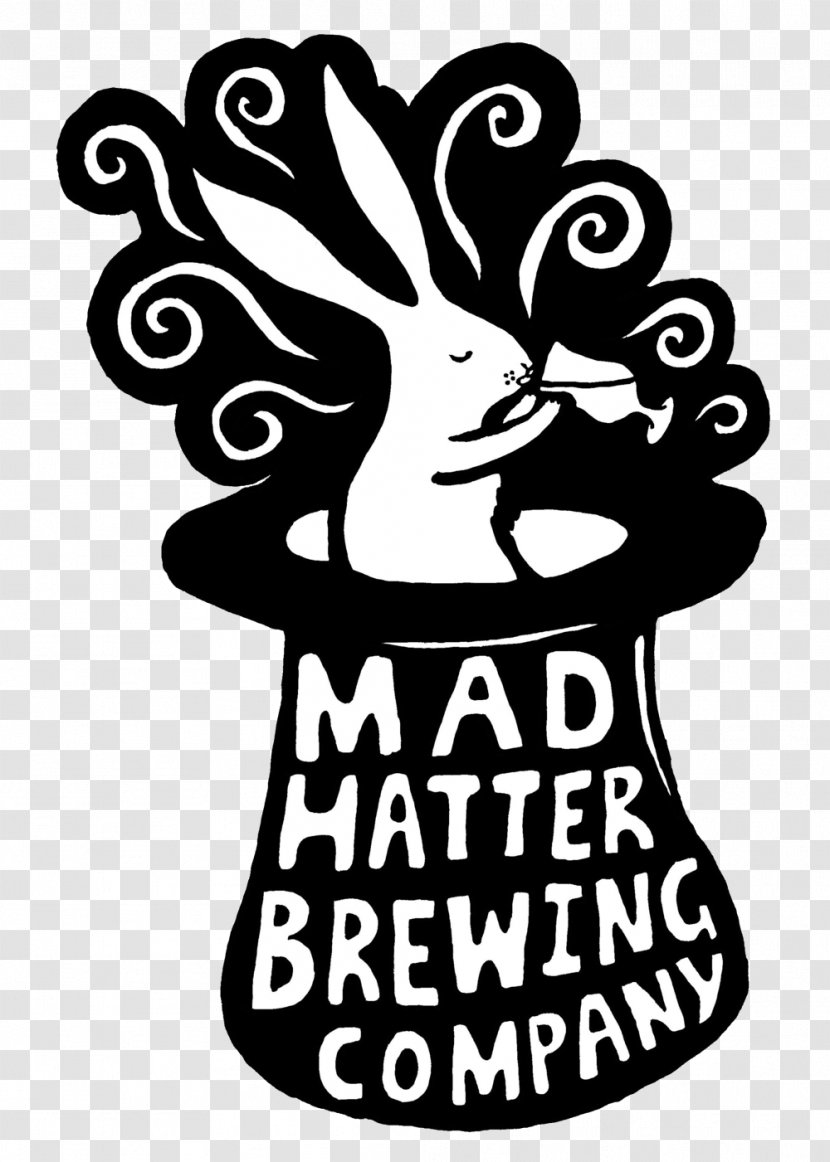 Mad Hatter Brewing Company Beer Cask Ale Porter - Flower Transparent PNG