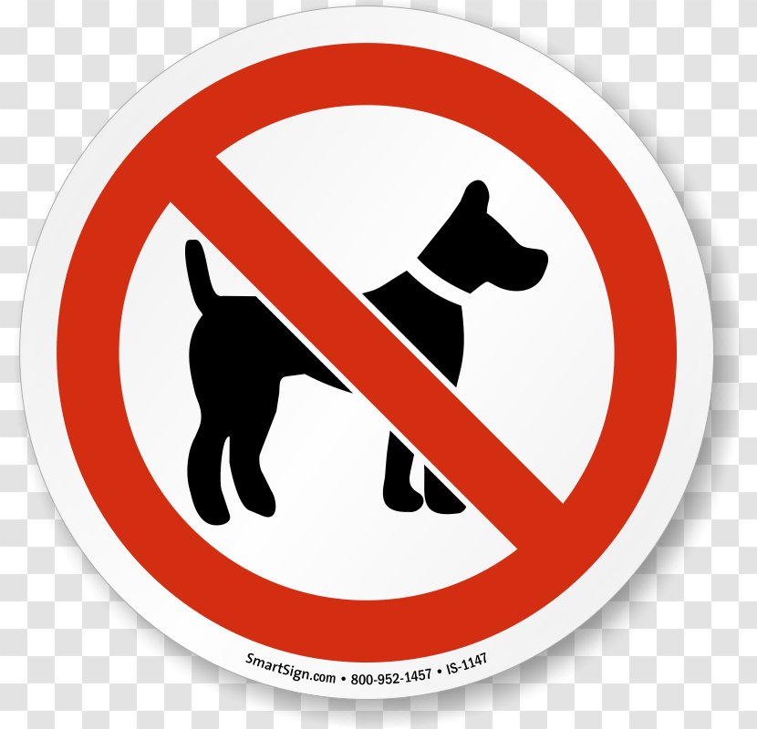 Dog Pet Service Animal Create Signs Cat - Prohibited To Enter Transparent PNG