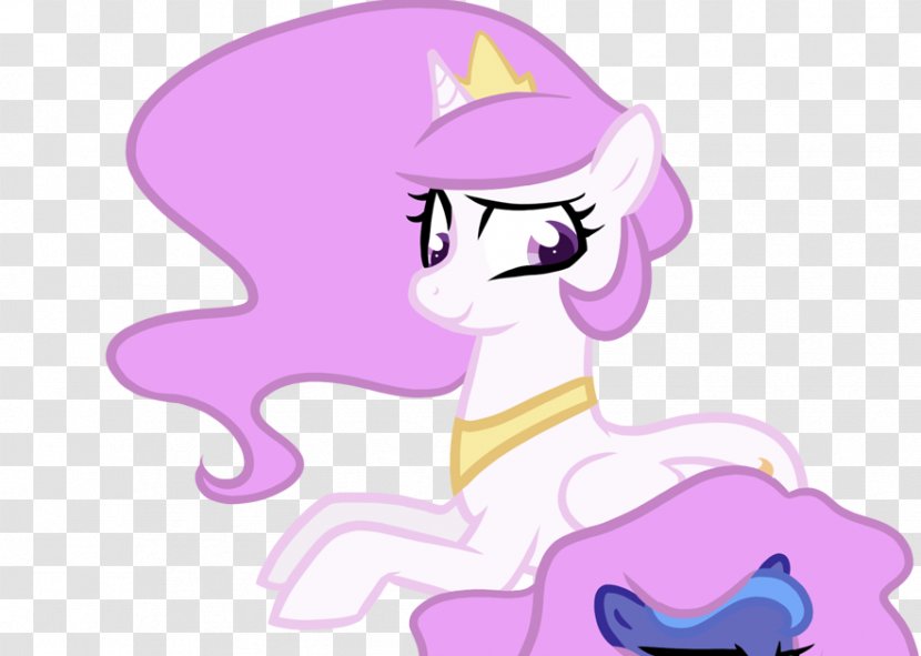 Princess Luna Pony Celestia Horse Mare - Silhouette Transparent PNG