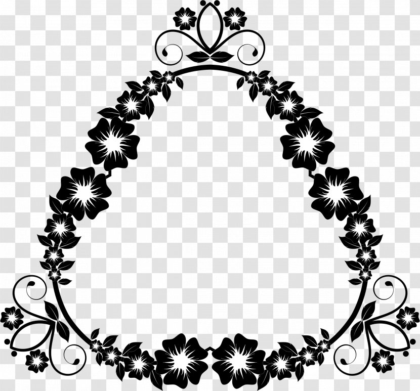 Clip Art - Body Jewelry - FLORAL FRAMES Transparent PNG
