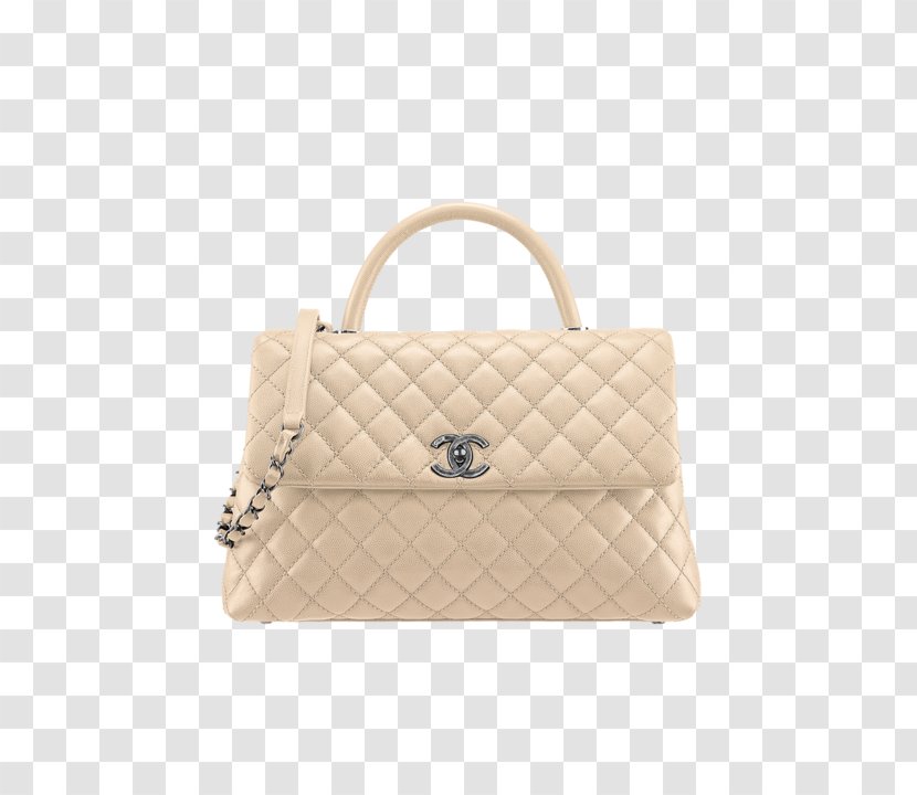 Chanel Handbag Fashion Leather - Beige - Handbags Transparent PNG