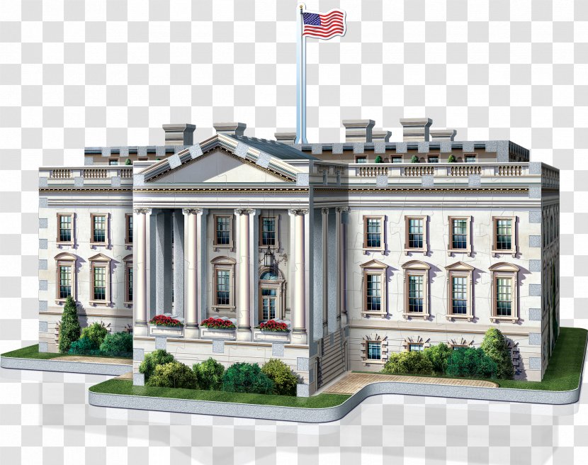 Puzz 3D White House Jigsaw Puzzles Wrebbit - 3d Transparent PNG