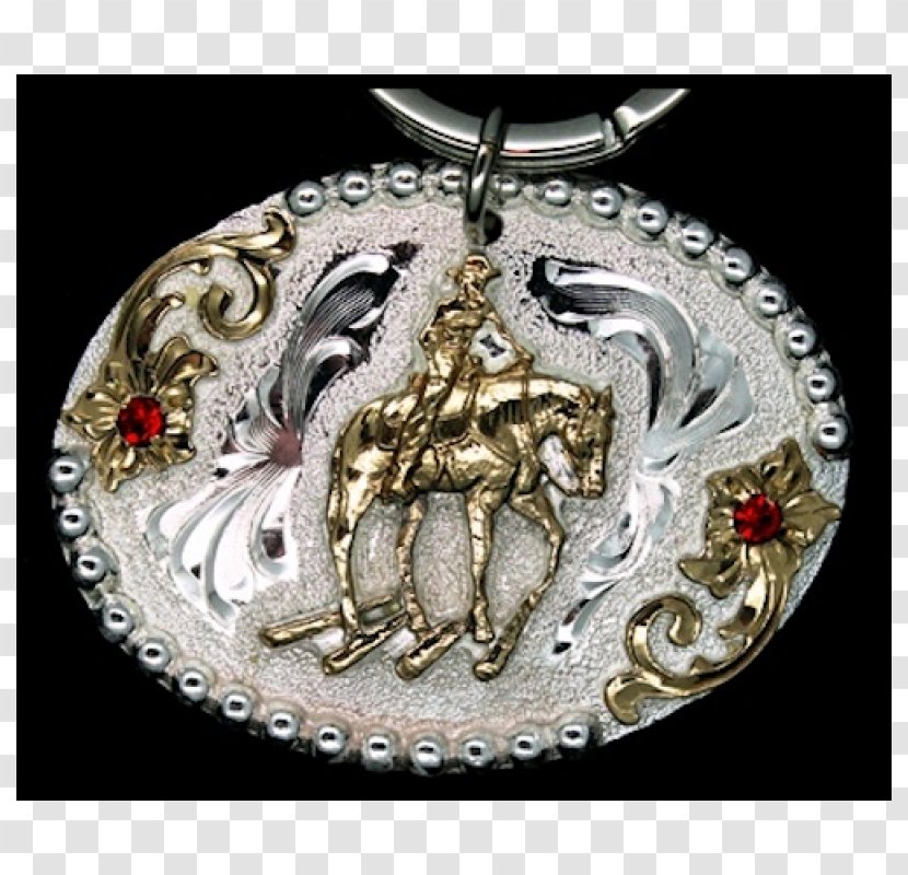 Key Chains Belt Medal Horse - Happy Trails - Rich Pink Flower Buckle Free Photos Transparent PNG