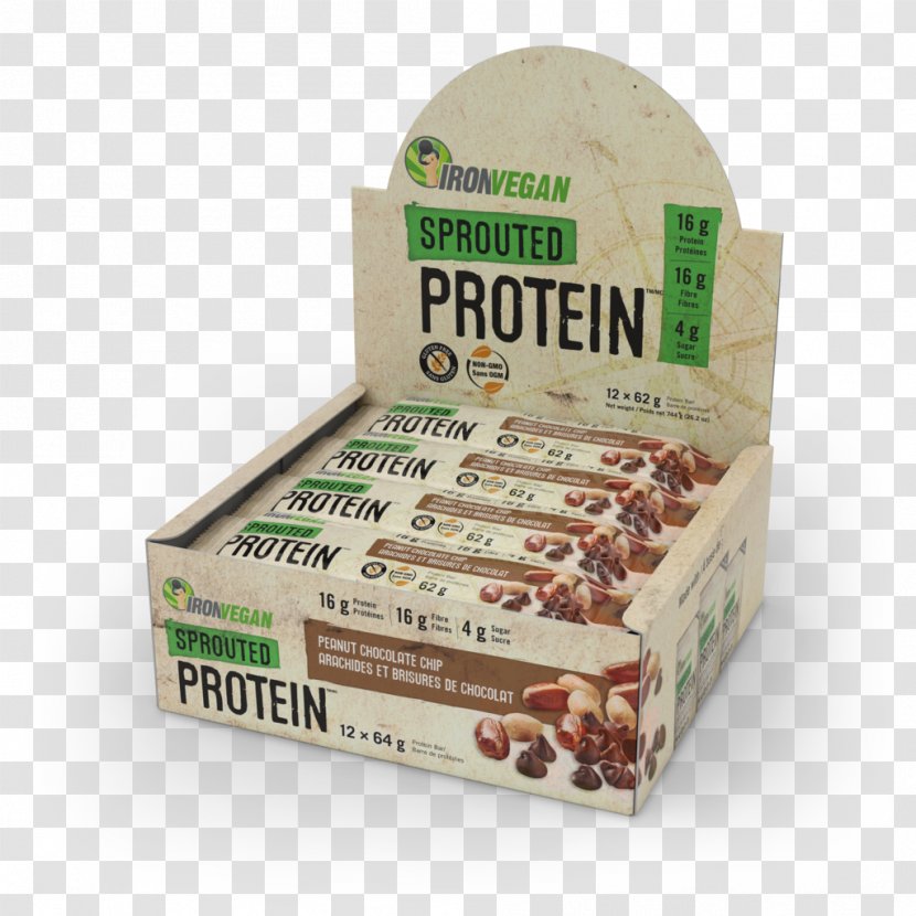 Chocolate Brownie Protein Bar Raw Foodism Veganism - Trace Metal - Iron Transparent PNG