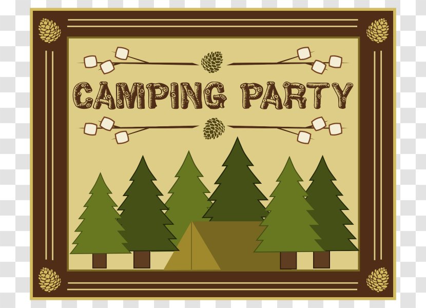 Wedding Invitation S'more Camping Food Party Transparent PNG
