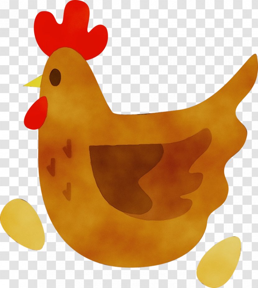 Cartoon Heart - Yellow - Poultry Livestock Transparent PNG