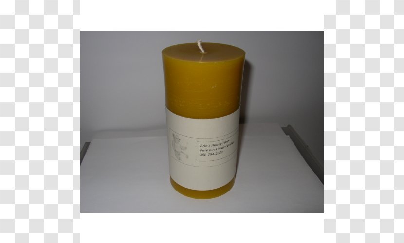 Wax Candle Cylinder - Lighting Transparent PNG