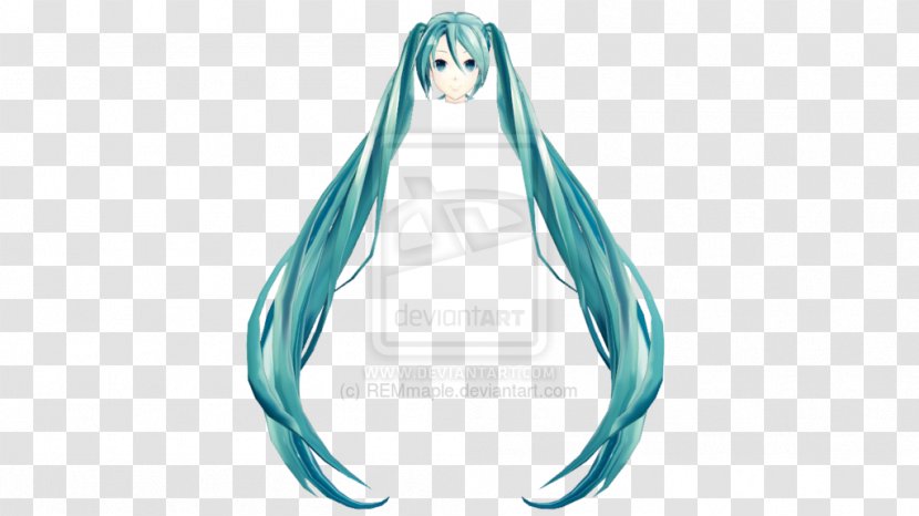 Hatsune Miku Hair Coloring Vocaloid - Heart Transparent PNG