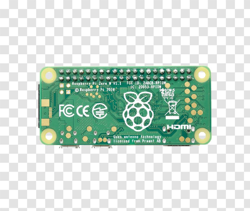 Raspberry Pi General-purpose Input/output Wi-Fi ARM11 BCM2835 - Singleboard Computer - Robot Circuit Board Transparent PNG