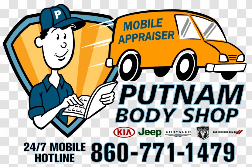 Car Putnam Body Shop Chrysler Dodge Vehicle - Logo Transparent PNG