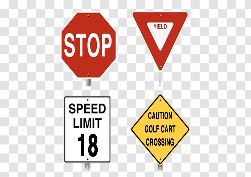 Stop Sign Traffic Royalty-free Pedestrian Crossing - Golf Tee Transparent PNG