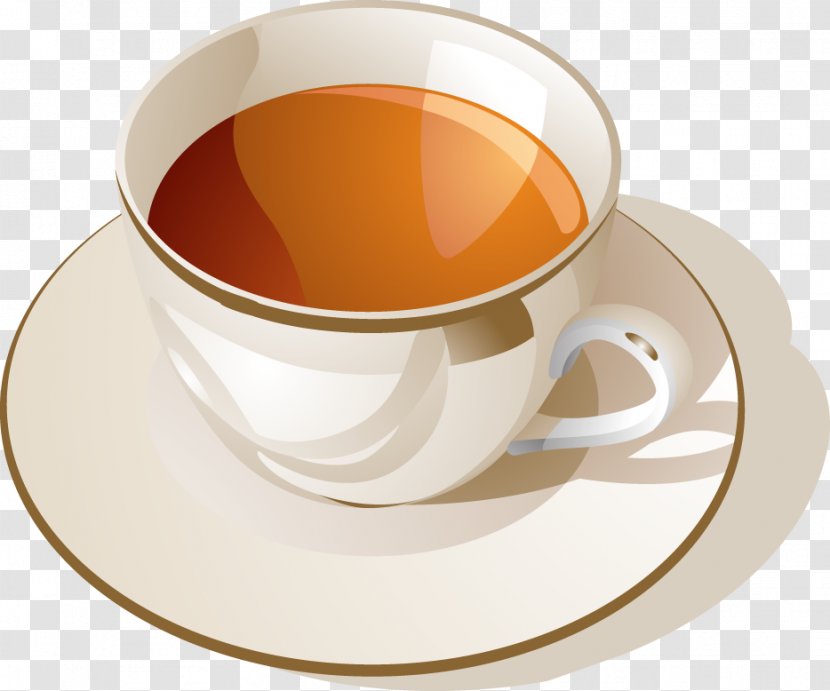 Tea Coffee Cup Clip Art - Da Hong Pao - Image Transparent PNG
