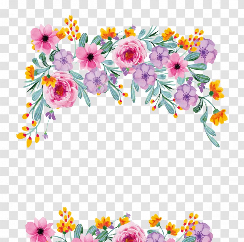 Floral Design Wedding Invitation Convite Flower Bouquet - Cut Flowers Transparent PNG