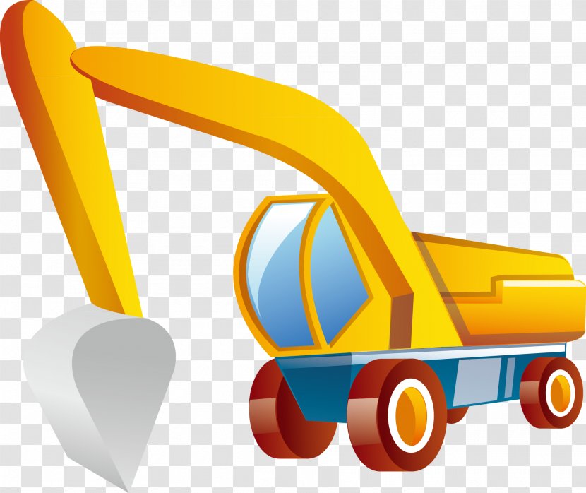 Excavator - Hydraulics - Decorative Design Of Transparent PNG