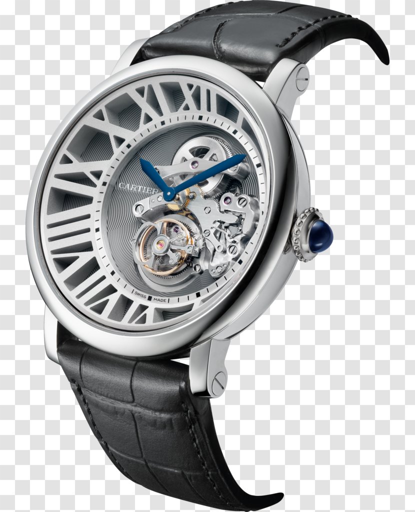 Watch Tourbillon Cartier Geneva Seal Movement Transparent PNG