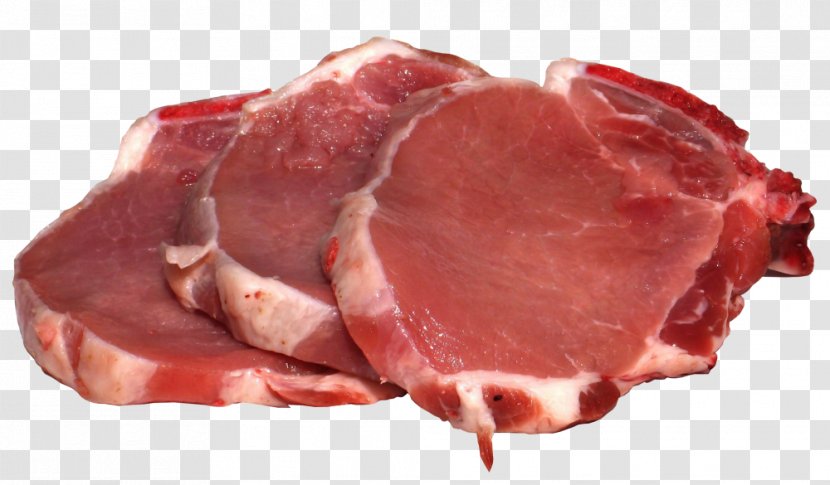 Ham Pork Chop Meat Steak - Frame Transparent PNG
