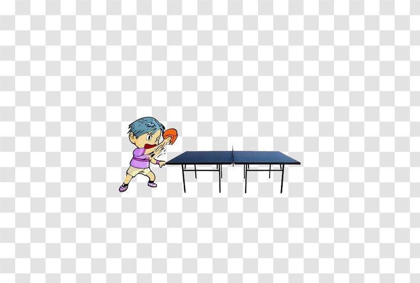 Pong Cartoon Table Tennis Illustration - Art - Ping Transparent PNG