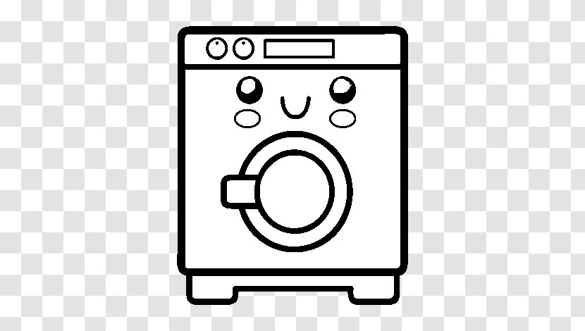 Coloring Book Drawing Washing Machines Laundry Room - Lavadora Business Transparent PNG