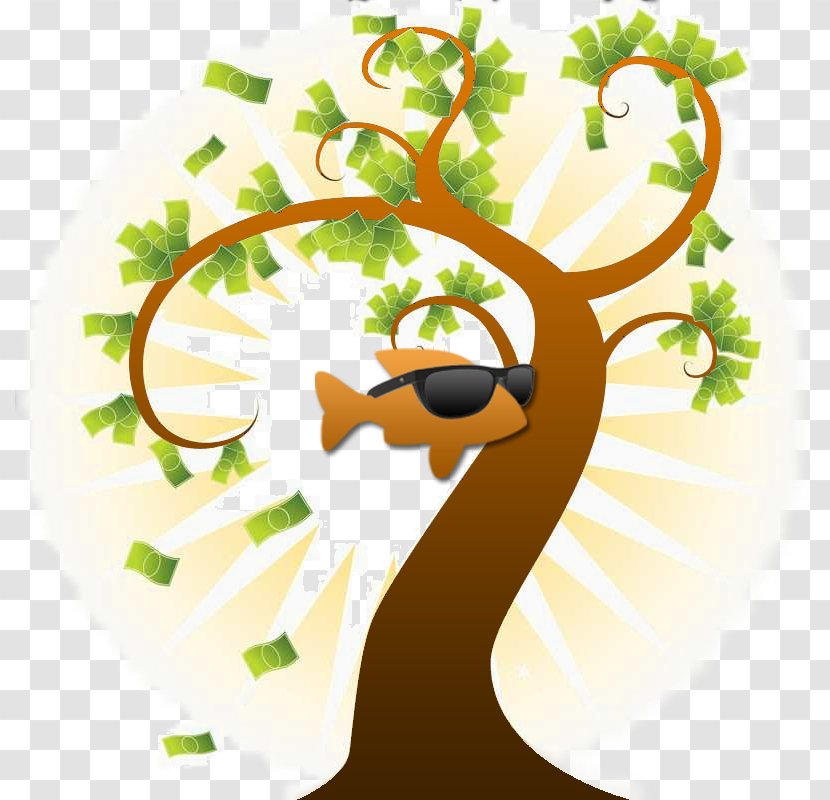 Drawing Photography Royalty-free Money - Organism - Tree Transparent PNG