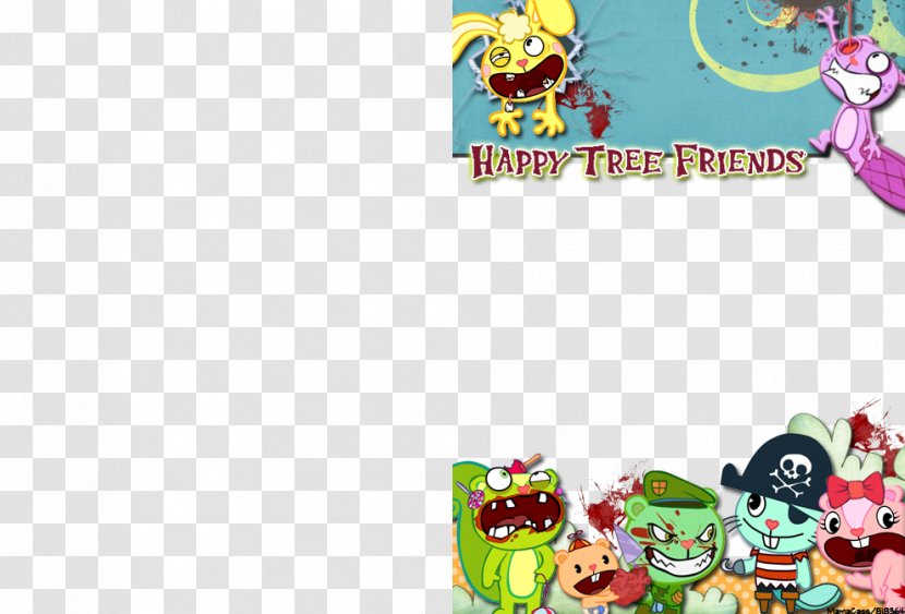 Toy Cartoon Character Font - Happy Tree Friends Transparent PNG