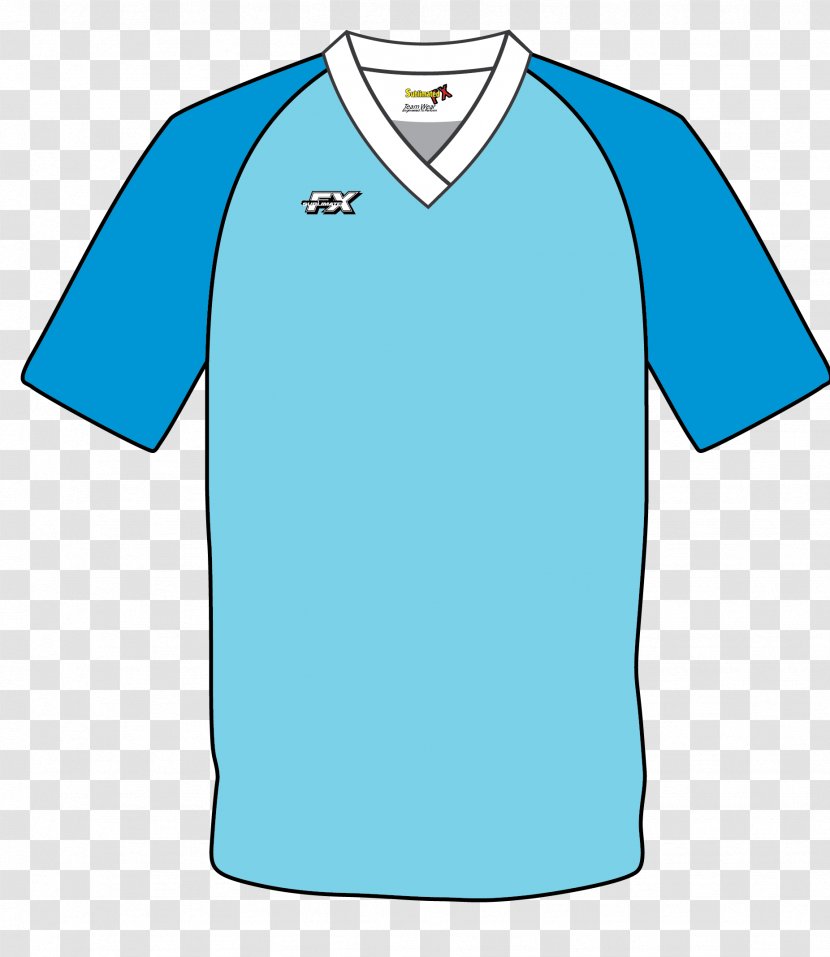 T-shirt Raglan Sleeve Sports Fan Jersey Collar - Active Shirt - Five Point Transparent PNG