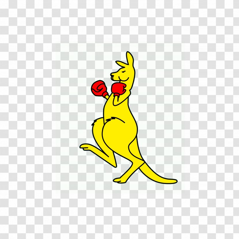 Boxing Kangaroo Clip Art - Chicken Transparent PNG