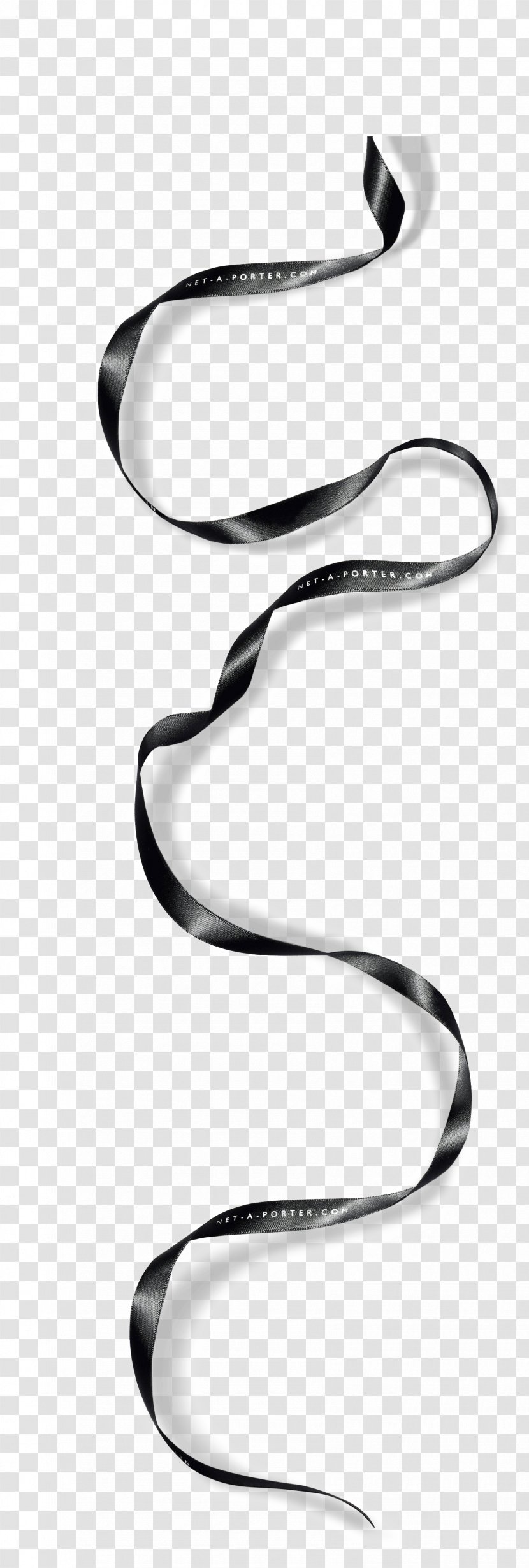 Ribbon Black And White - Technology Transparent PNG