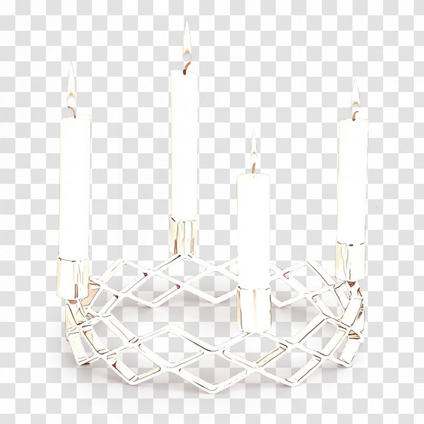 White Lighting Ceiling Fixture Light - Candle Interior Design Transparent PNG