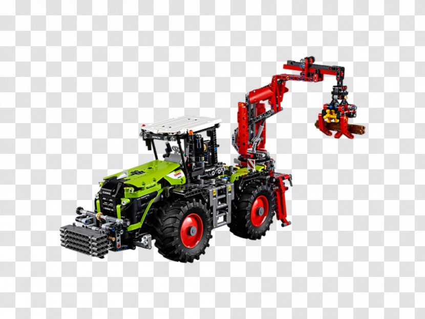 Lego Technic Claas Xerion 5000 Great Ball Contraption Toy - Construction Set Transparent PNG