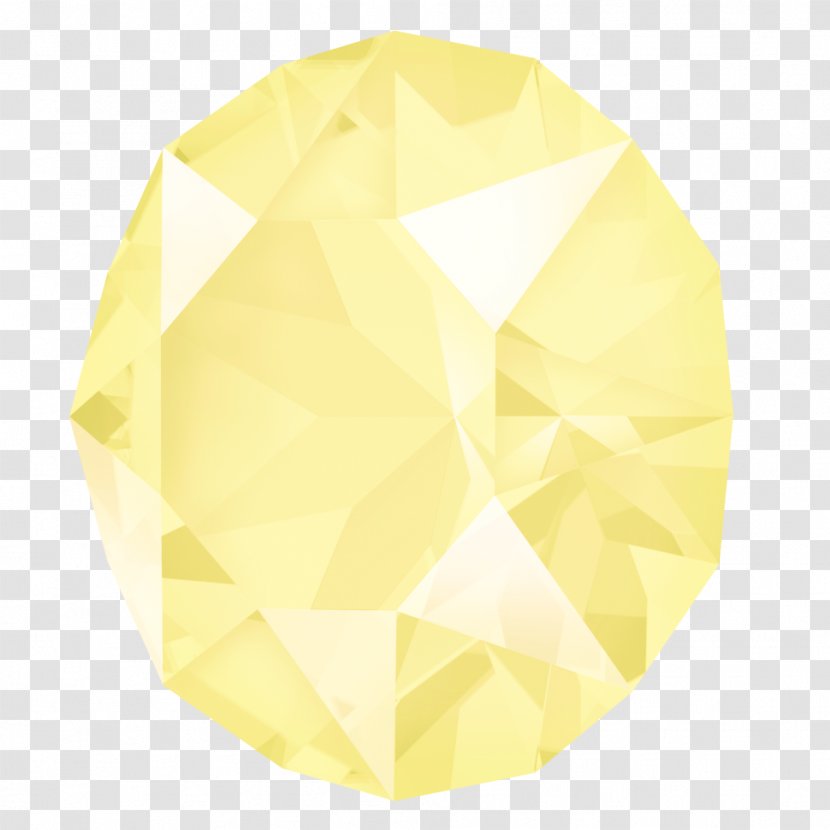 Gemstone Crystal - Yellow - Powder Explosion Transparent PNG