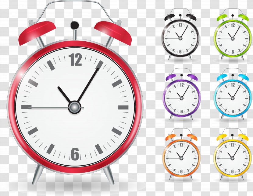 Alarm Clock Royalty-free Stock Photography - Area - Vector Transparent PNG