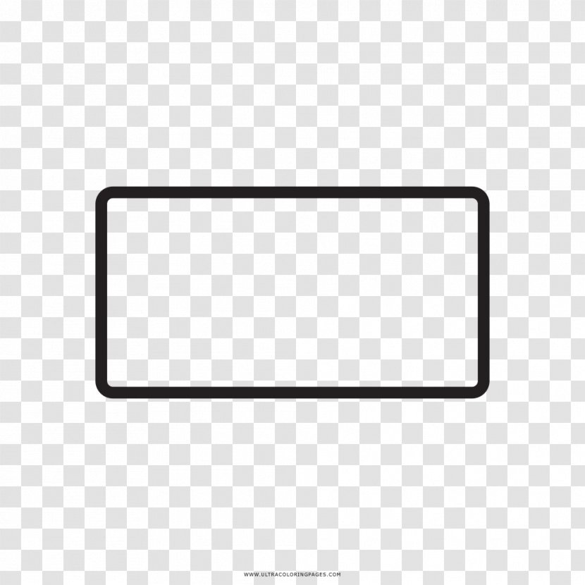 Rectangle Drawing Coloring Book Area - Angle Transparent PNG