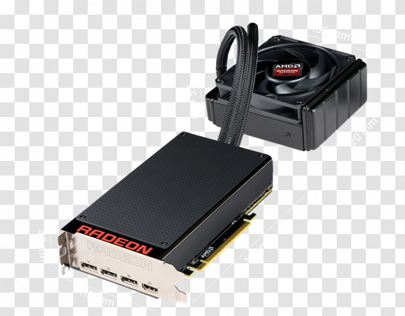 Graphics Cards & Video Adapters AMD Radeon R9 Fury X Rx 300 Series Processing Unit - Nvidia Transparent PNG