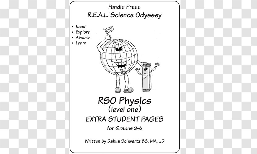 Paper Science Course Student Textbook - Cartoon Transparent PNG