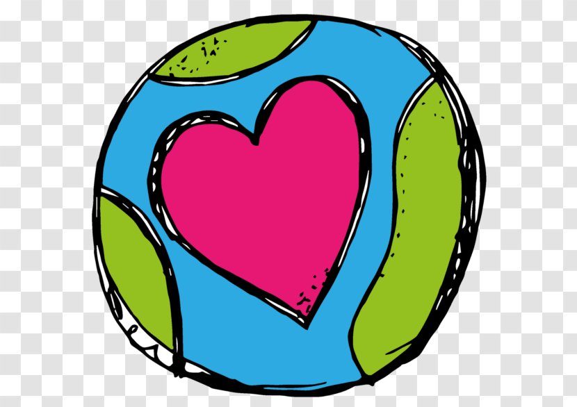 Earth Day Art - Heart - Line Transparent PNG