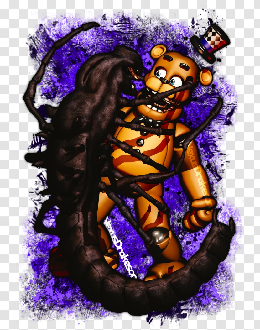 Five Nights At Freddy's DeviantArt Illustration Video Game - Mythical Creature - Screaming Transparent PNG