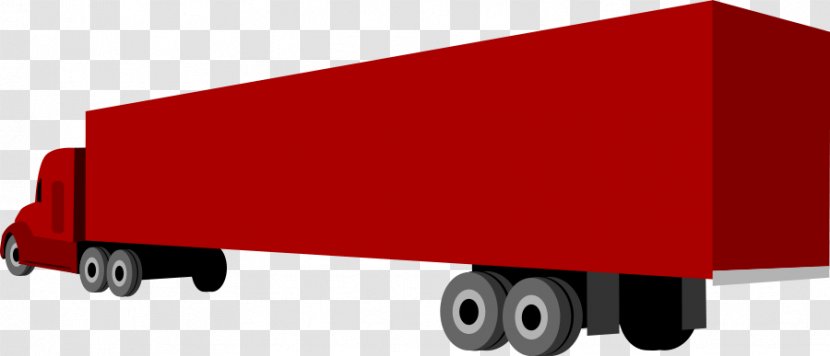 Pickup Truck Semi-trailer Clip Art - Vehicle - Image Transparent PNG