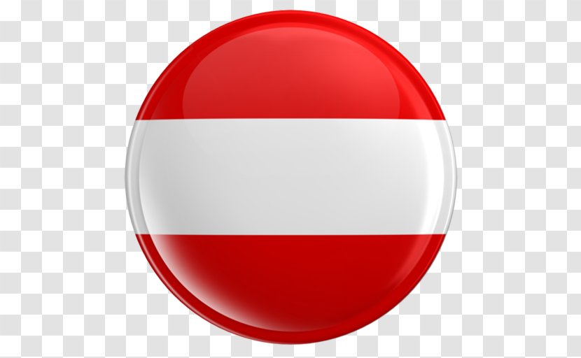 Flag Of Austria Clip Art Image - Sphere - Austrian Filigree Transparent PNG