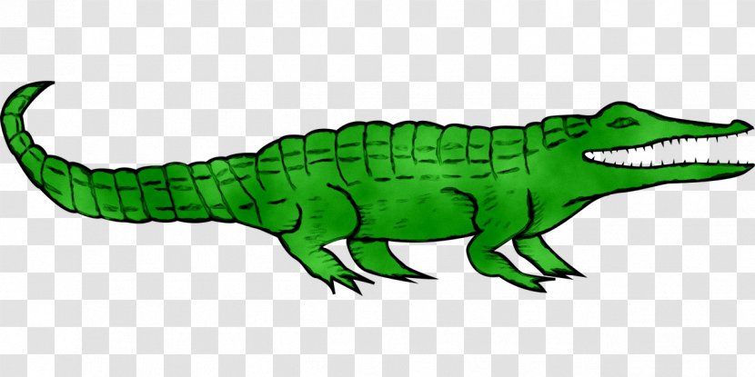 Alligators Crocodile Fauna Dinosaur Character - Tail Transparent PNG