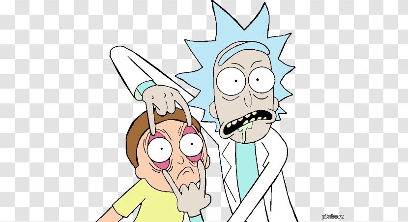 Rick Sanchez Pocket Mortys Morty Smith And - Cartoon - Season 3 DrawingAnimation Transparent PNG